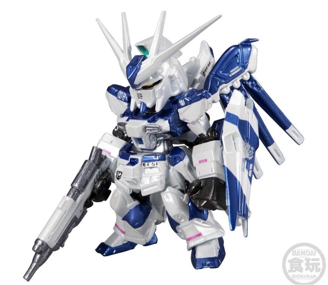 ガンダムコンバージコア　Hiνガンダム&ナイチンゲール　メタリックカラーver.