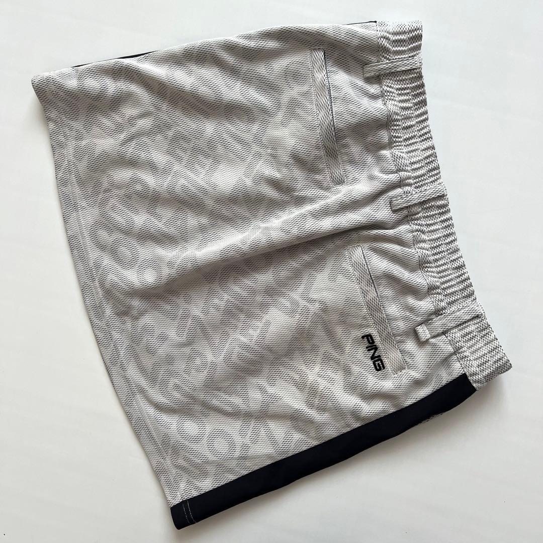 PING ピン　セットアップ　ロゴジャガード　ゴルフ　レディース　M 上下　白黒