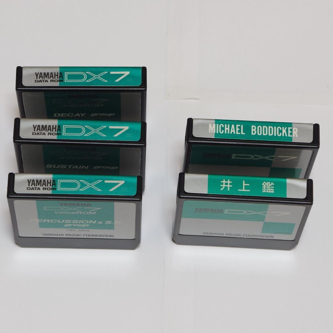 YAMAHA DX7Ⅱ voice ROM VRC-1001,2,3,4,5