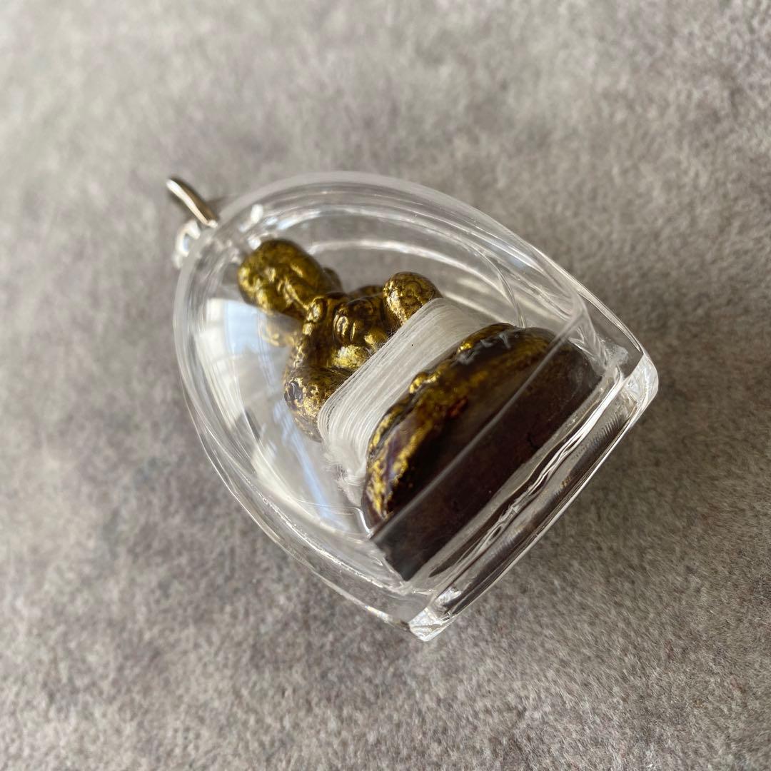 プラクルアン 黄金の子 クマントン LPカオヘン師 超レア品 金運 守護 御守り