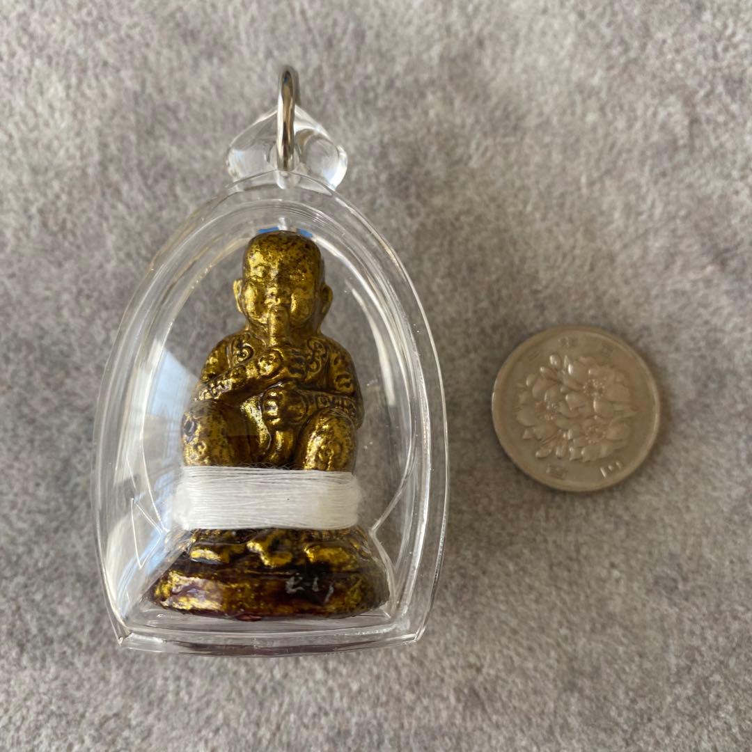 プラクルアン 黄金の子 クマントン LPカオヘン師 超レア品 金運 守護 御守り