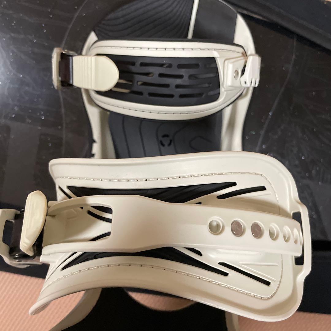 union ultra スノーボードビンディング ホワイト