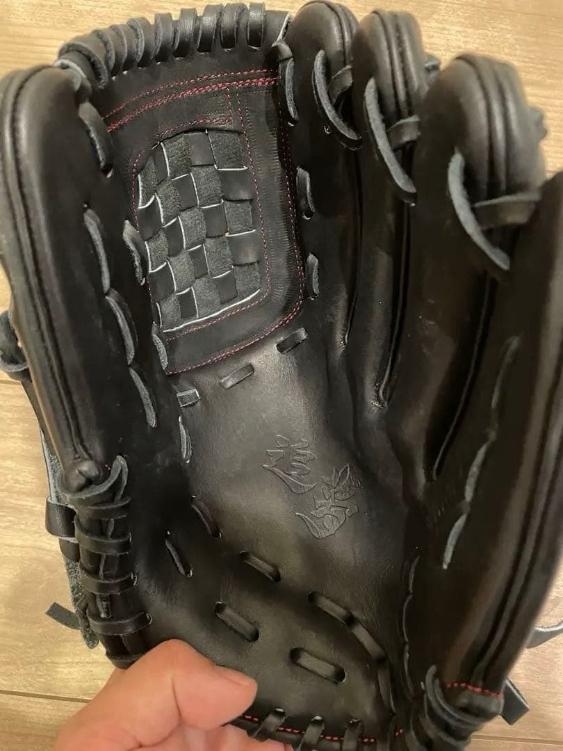 硬式野球グローブ 黒