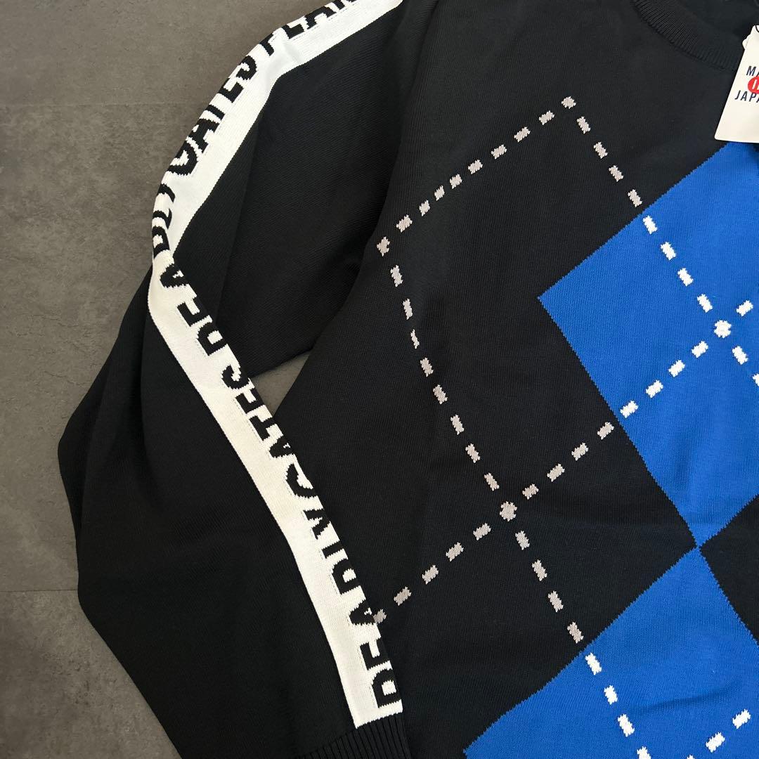 パーリーゲイツ　アーガイルニット