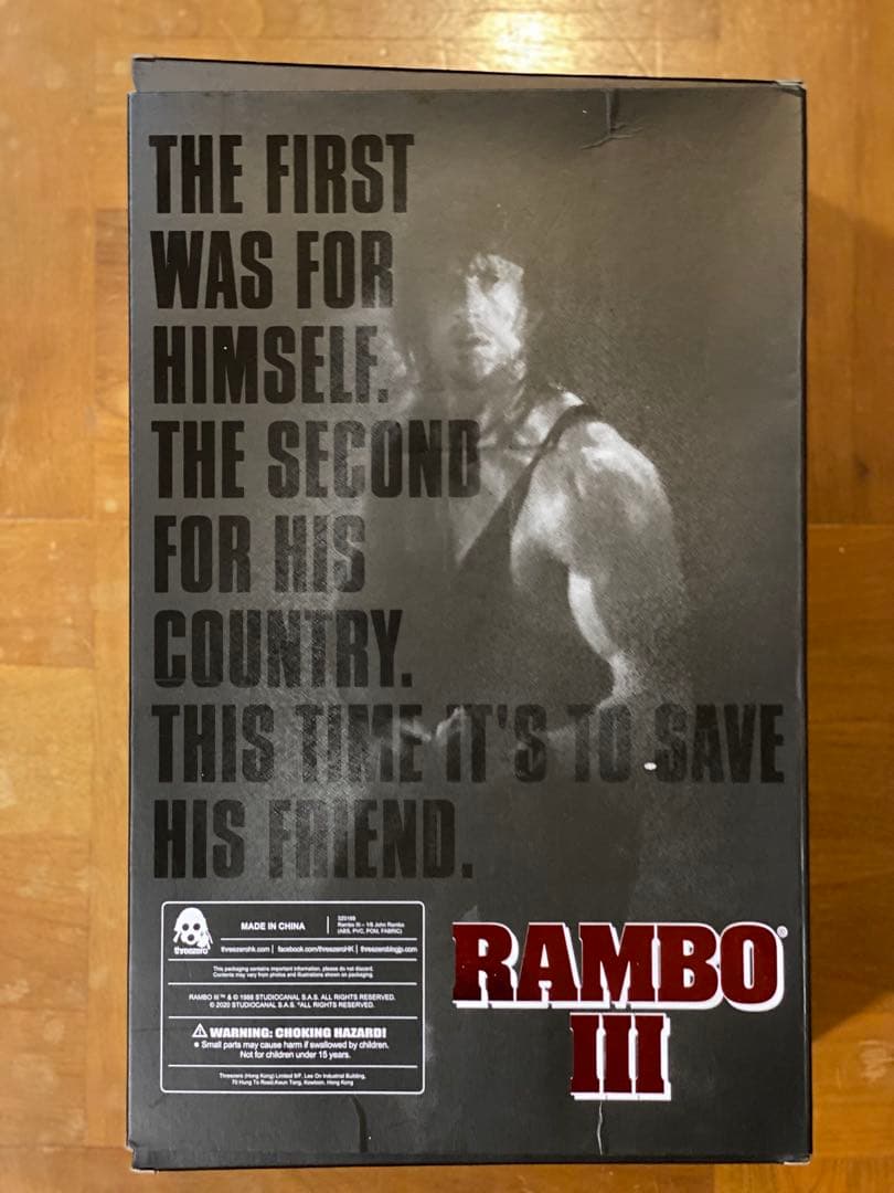 threezero スリーゼロ ジョン・ランボー ランボー3 怒りのアフガン