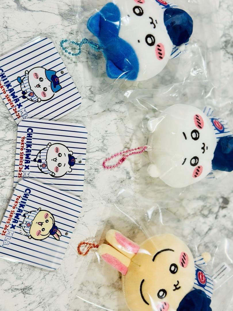 ちいかわ MLB ロサンゼルス・ドジャース シカゴ・カブス ぬいぐるみ6種
