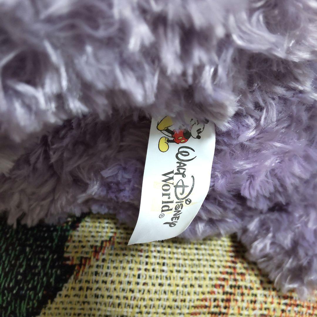 WDW　ディズニーベア　ダッフィー　パープル　ラベンダー　紫　ぬいぐるみ