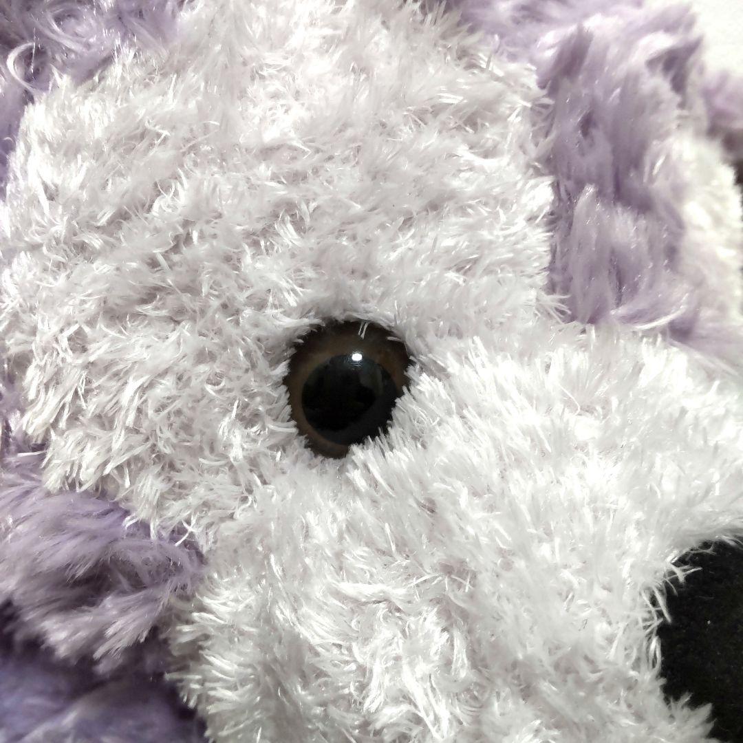 WDW　ディズニーベア　ダッフィー　パープル　ラベンダー　紫　ぬいぐるみ