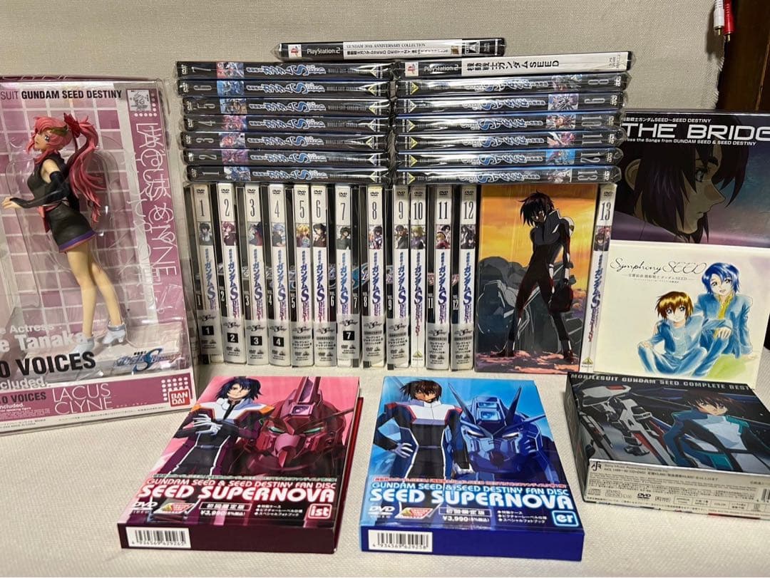ガンダムSEED Destiny フィギュア　ラクス ＤＶＤＣＤプレステ２ソフト
