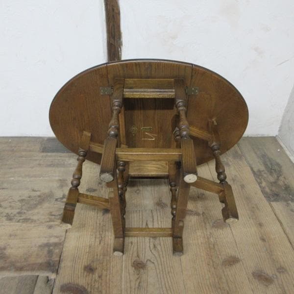 イギリス製 アンティーク 家具 オールドチャーム コーヒーテーブル 6908d