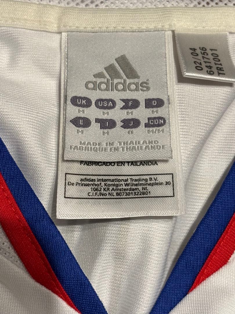 ティエリ・アンリ12番フランス代表2004年アウェイユニフォームM