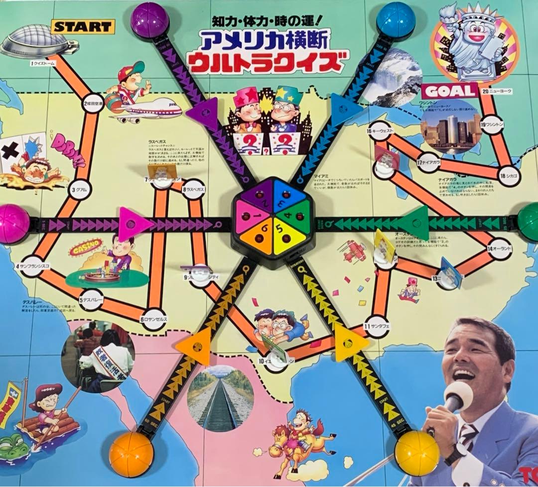 アメリカ横断ウルトラクイズ　ボードゲーム