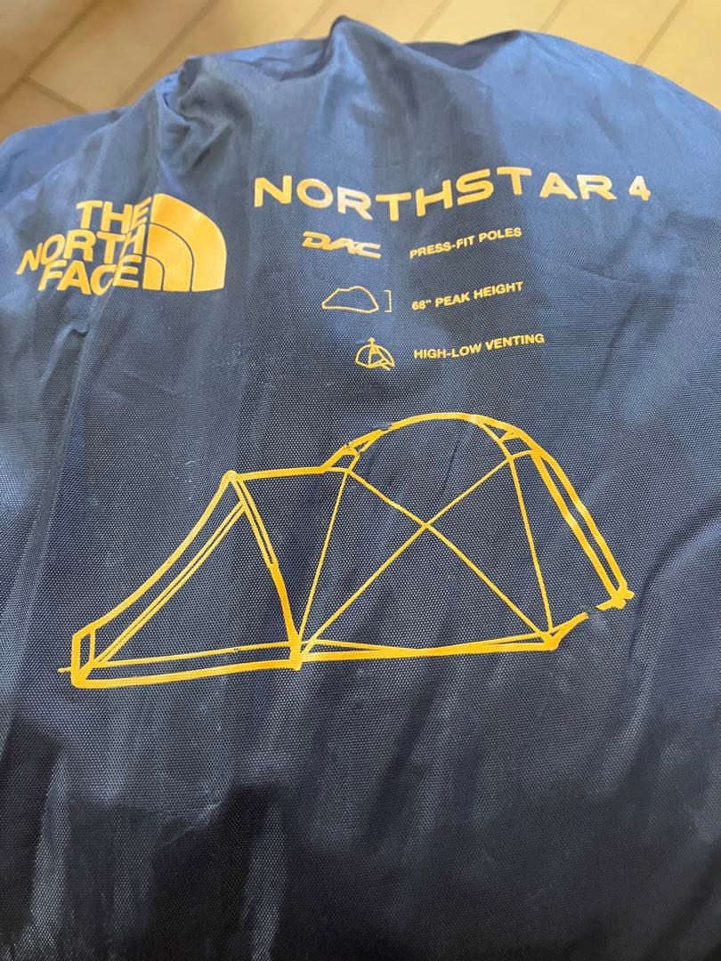 ★未使用★ノースフェイス ノーススター4 テント