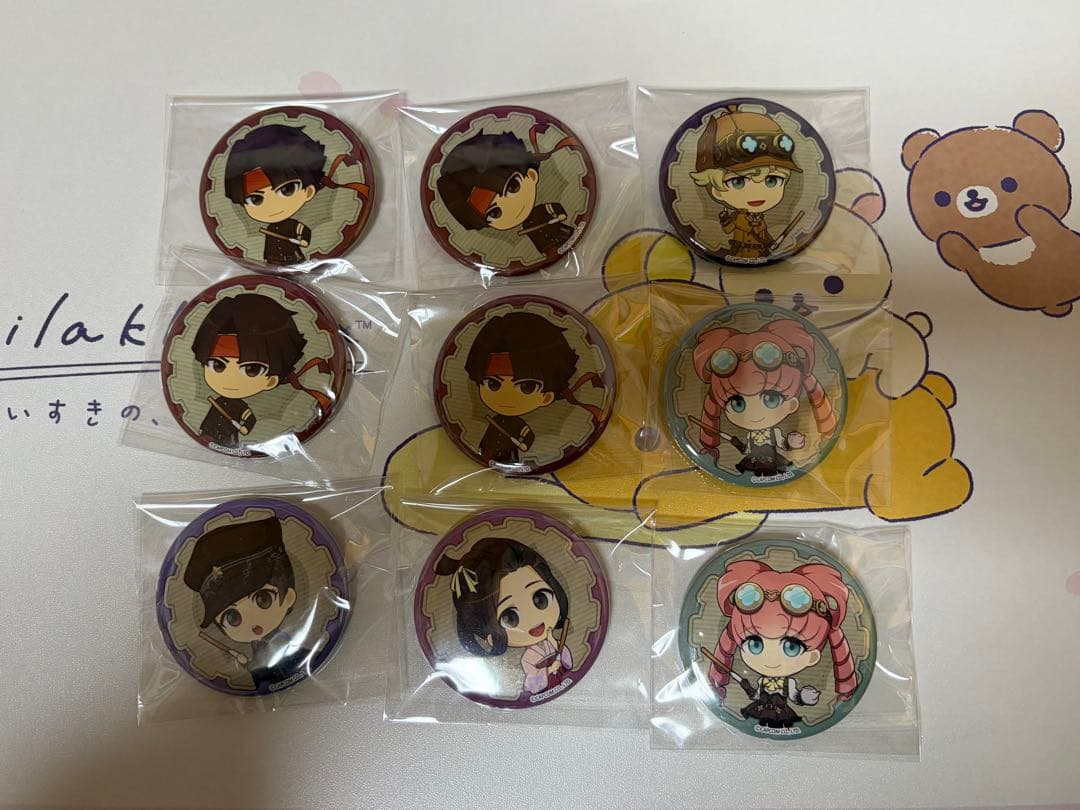 大逆転裁判 チュロスター 缶バッジ