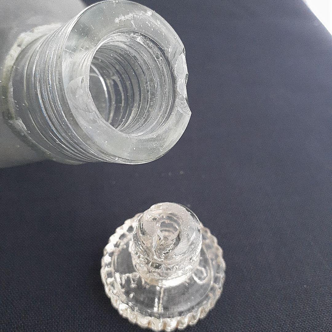 ガラス製哺乳瓶　古いガラス瓶　３本セット　レトロ　 アンティーク