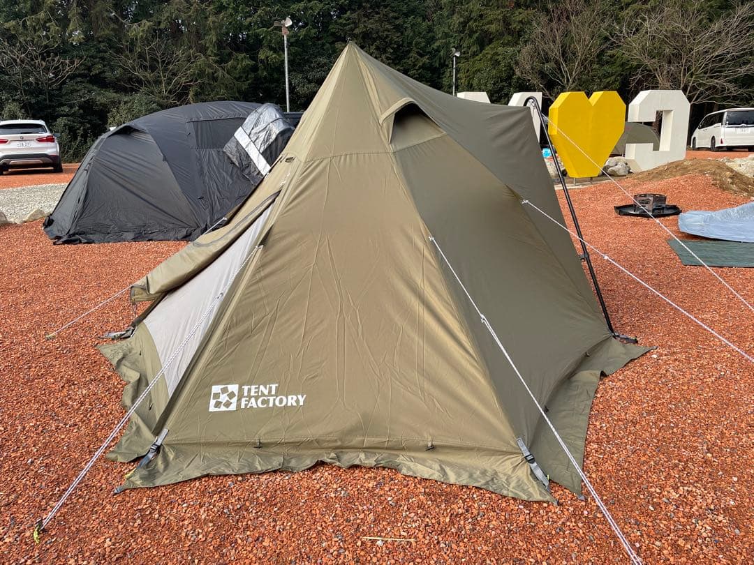TENT FACTORY テントHi-TC180V 専用グランドシート付