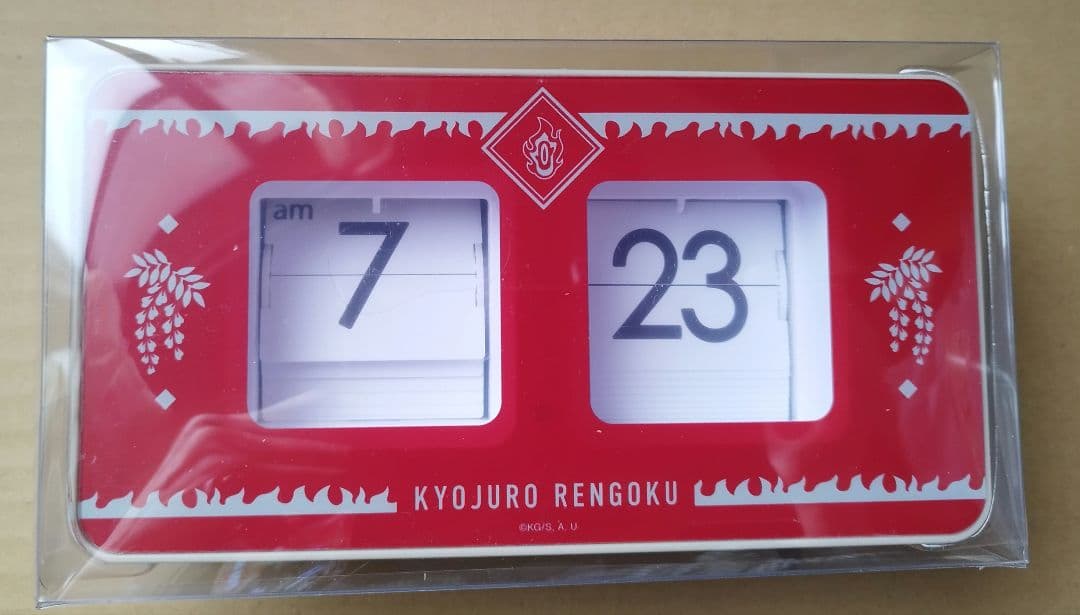 ■限定値下げ■【メルカリ初】入手不可★完売品★鬼滅の刃パタパタクロック煉獄杏寿郎