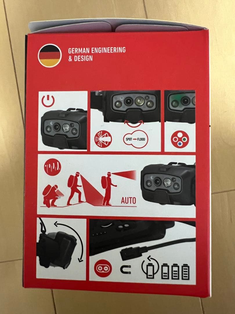 LEDLENSER☆レッドレンザーHF8R SIGNATURE ヘッドランプ