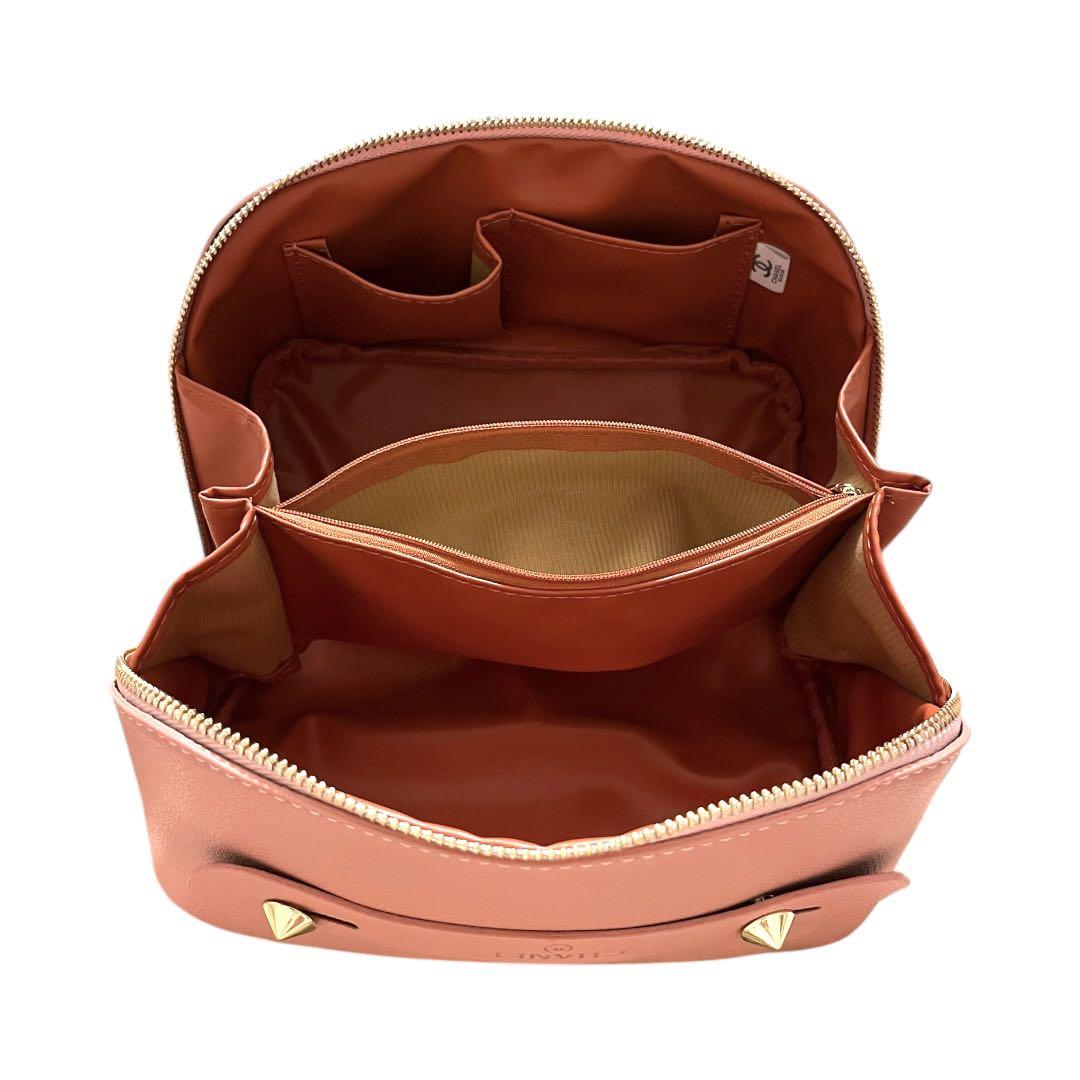 【新品未使用】 CHANEL ピンク レザー コスメポーチ