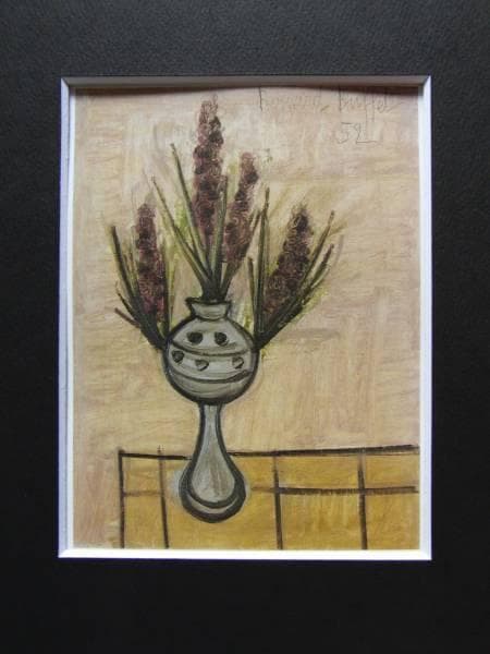 ベルナール・ビュフェ、TROIS JACINTHES DANS UN VASE