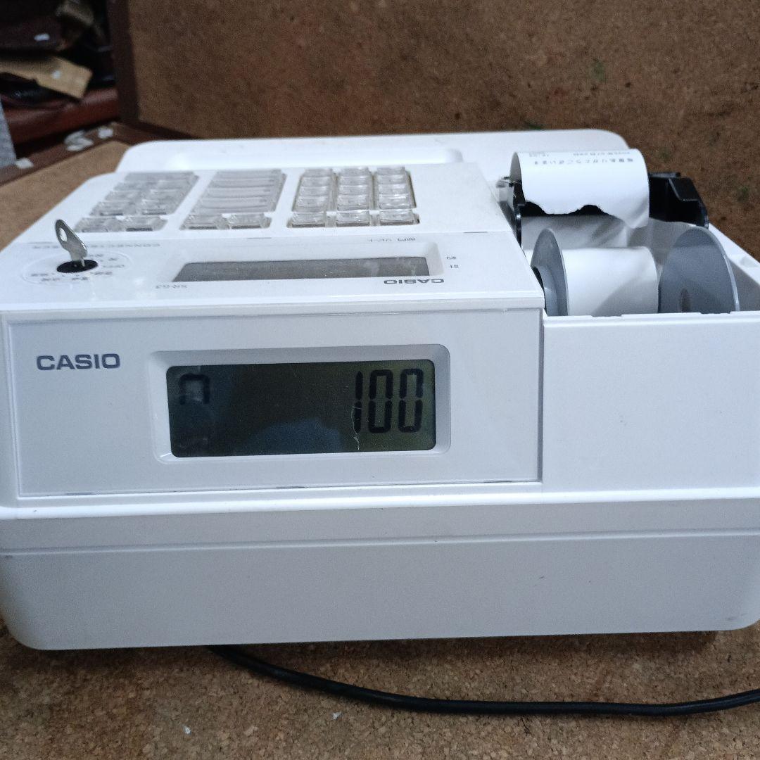 ひ*ろ様 ３２１５）カシオレジスター　SR-G3-WE