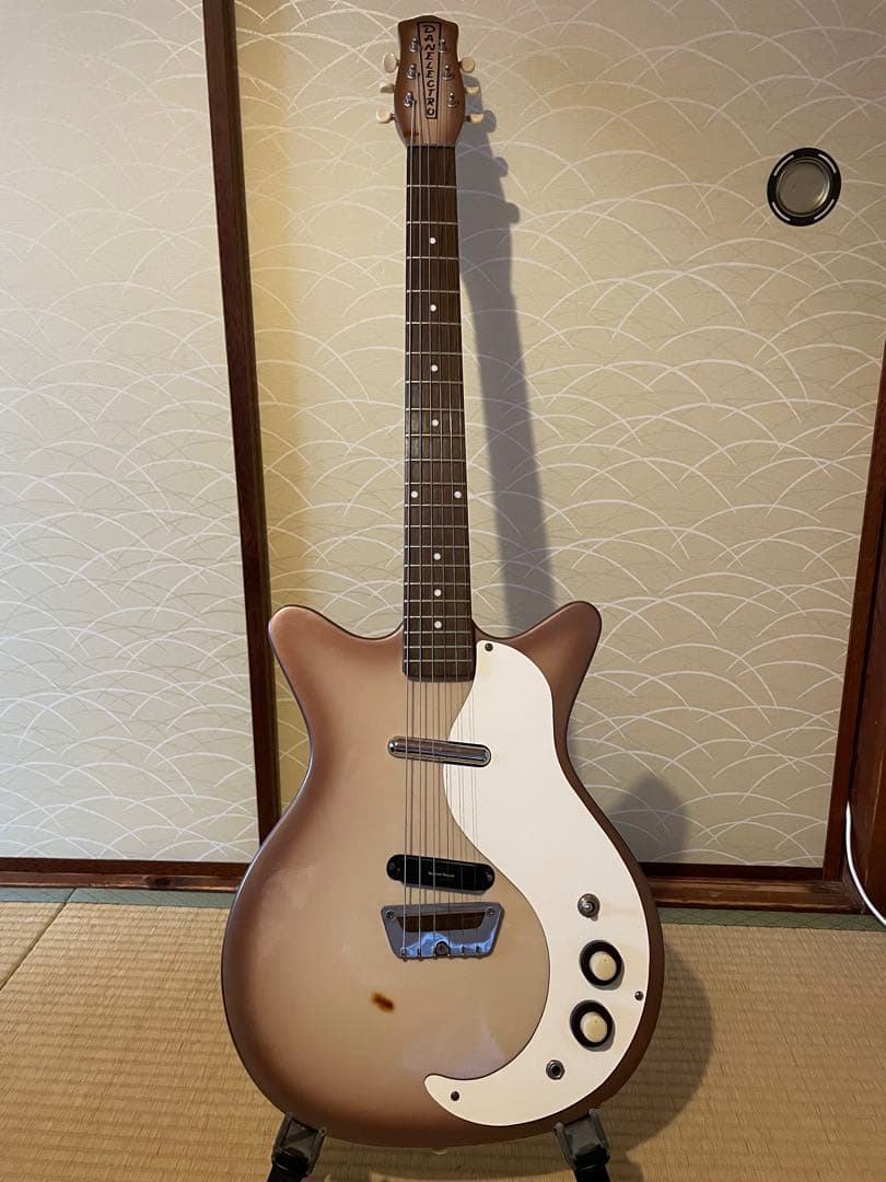 Danelectro エレキギター ブラウン