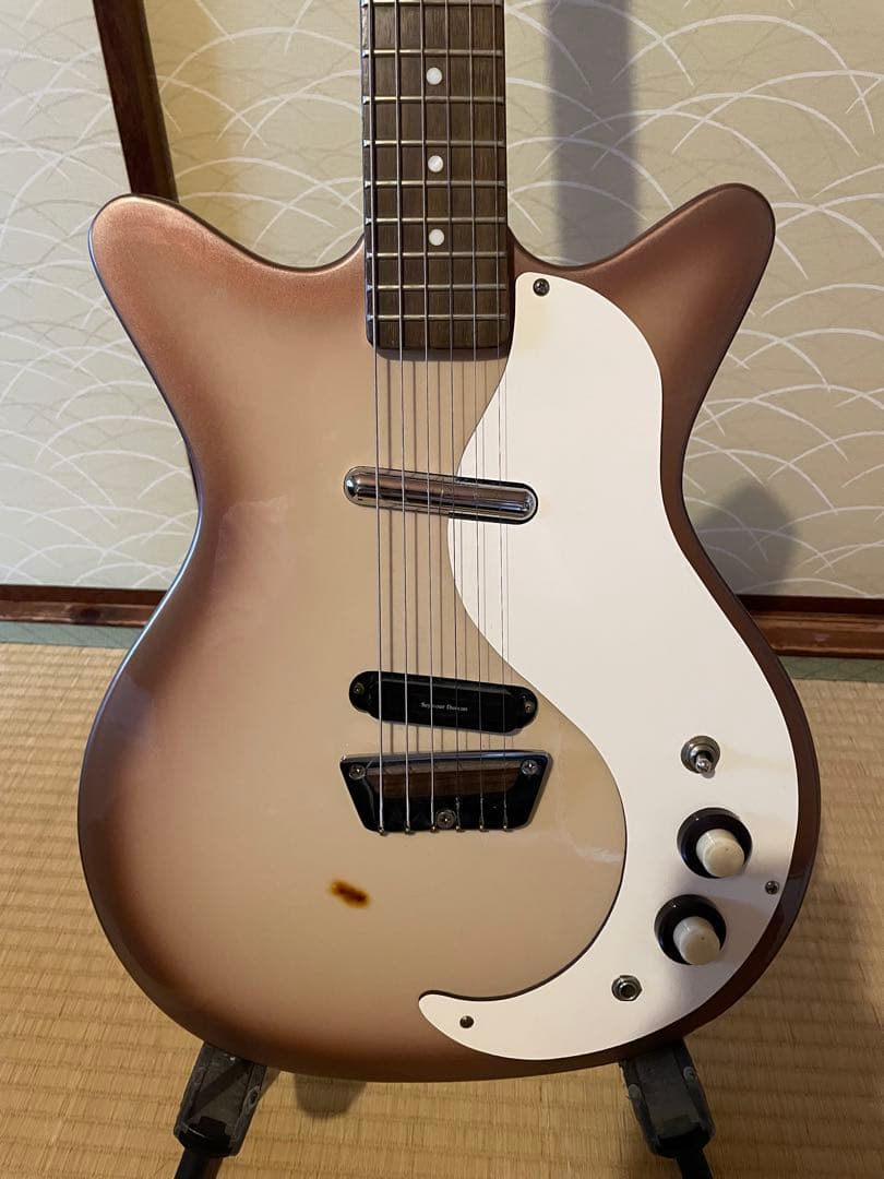 Danelectro エレキギター ブラウン