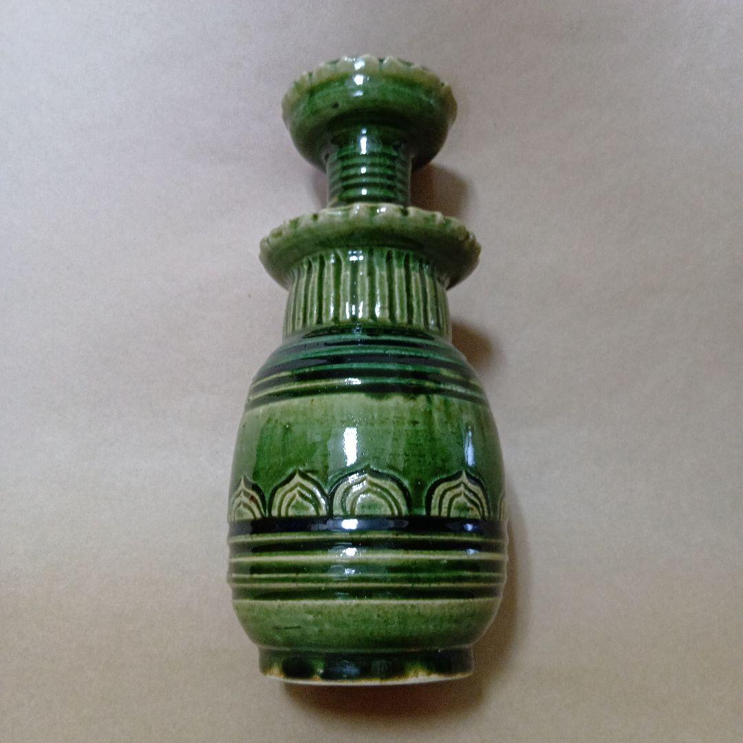 茶道具　織部燭台