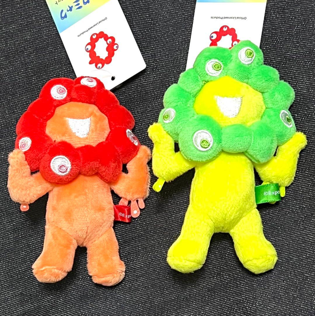 ミャクミャク ボールチェーンマスコット 日焼け＆推しカラー ８種セット