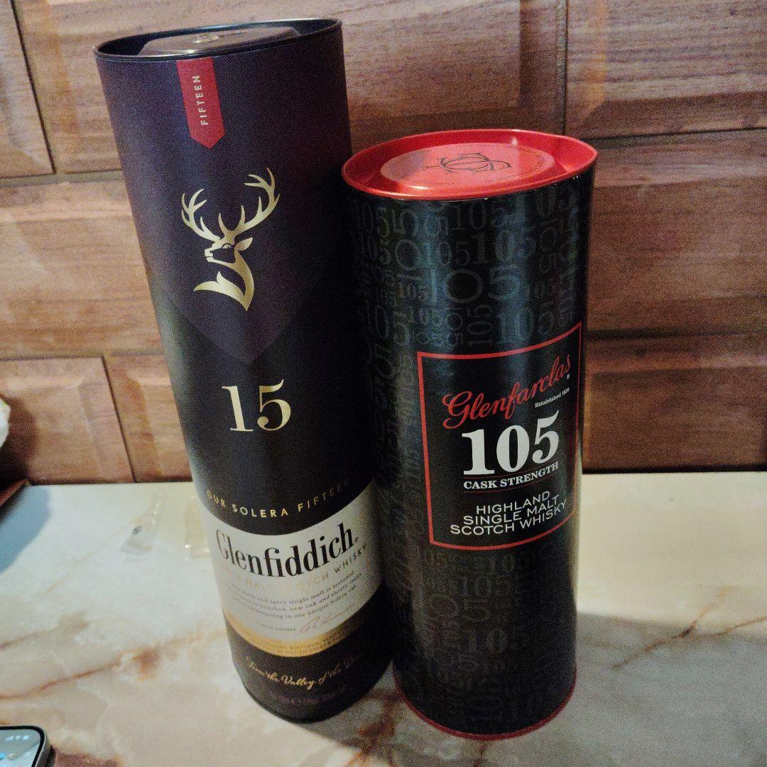 ウイスキー１０５と他計２本