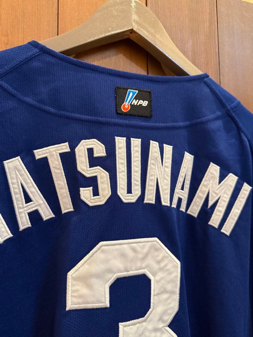 中日ドラゴンズ立浪和義ビジターレプリカユニフォーム2006年優勝M-L★落合福留