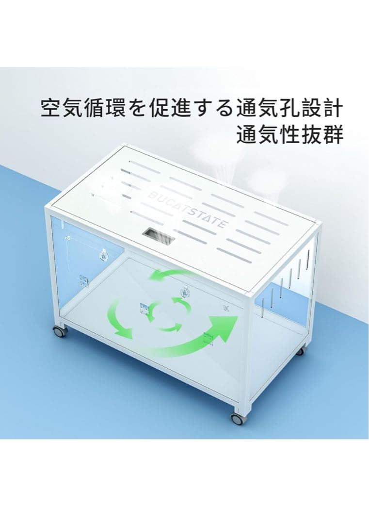 ハムスター メタル製 80cm ケージ 飼育ケージ クリアケージ 透明