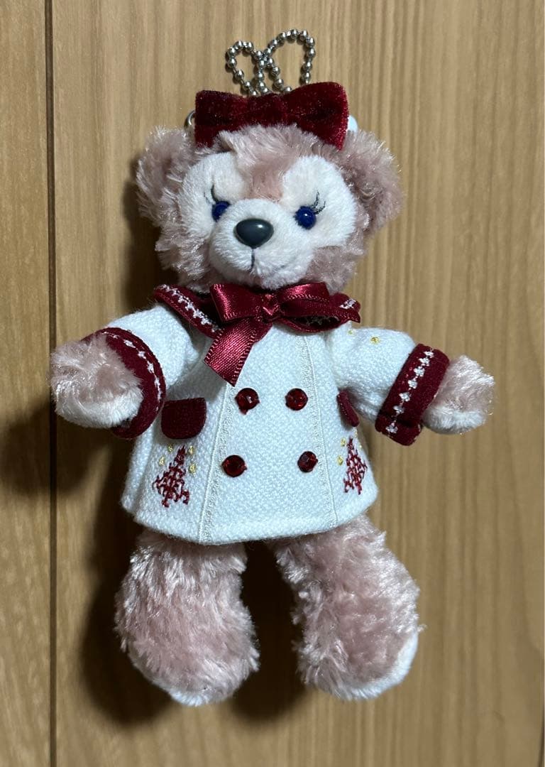 ダッフィーフレンズ 2018 イッツ・クリスマスタイム ぬいぐるみバッジ セット