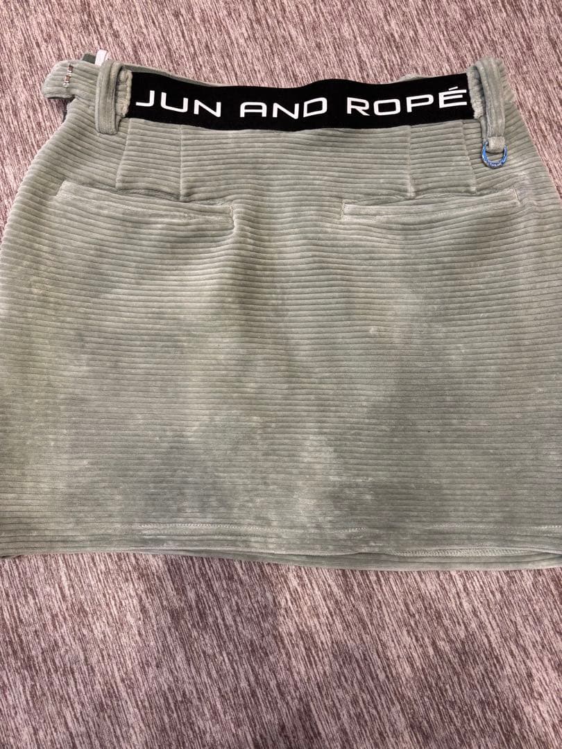 JUN AND ROPE コーデュロイ　ゴルフセットアップ グリーン