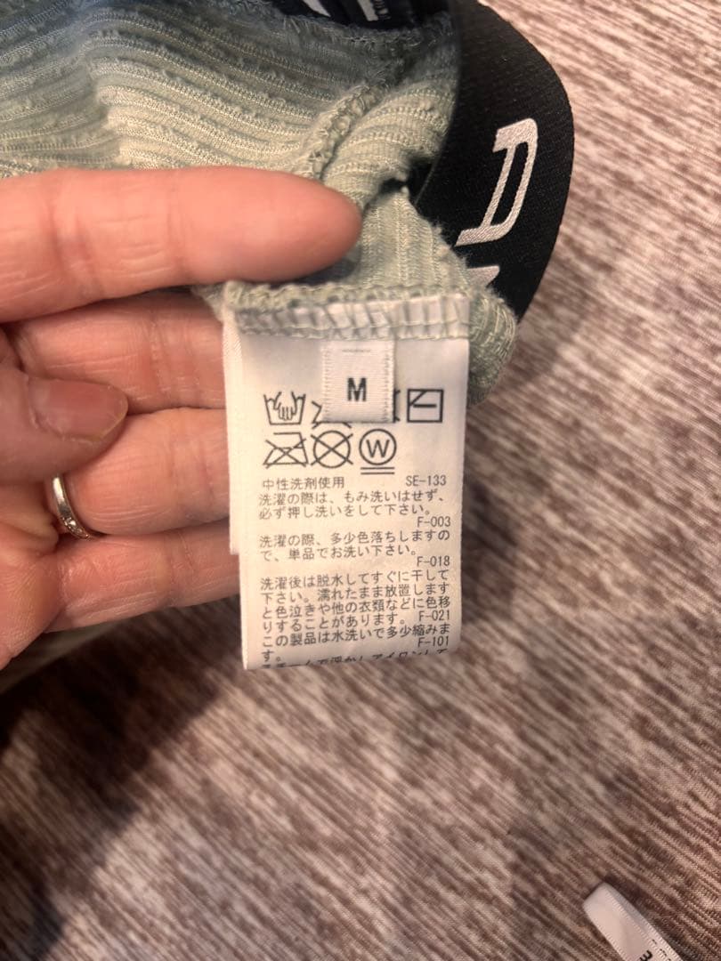 JUN AND ROPE コーデュロイ　ゴルフセットアップ グリーン