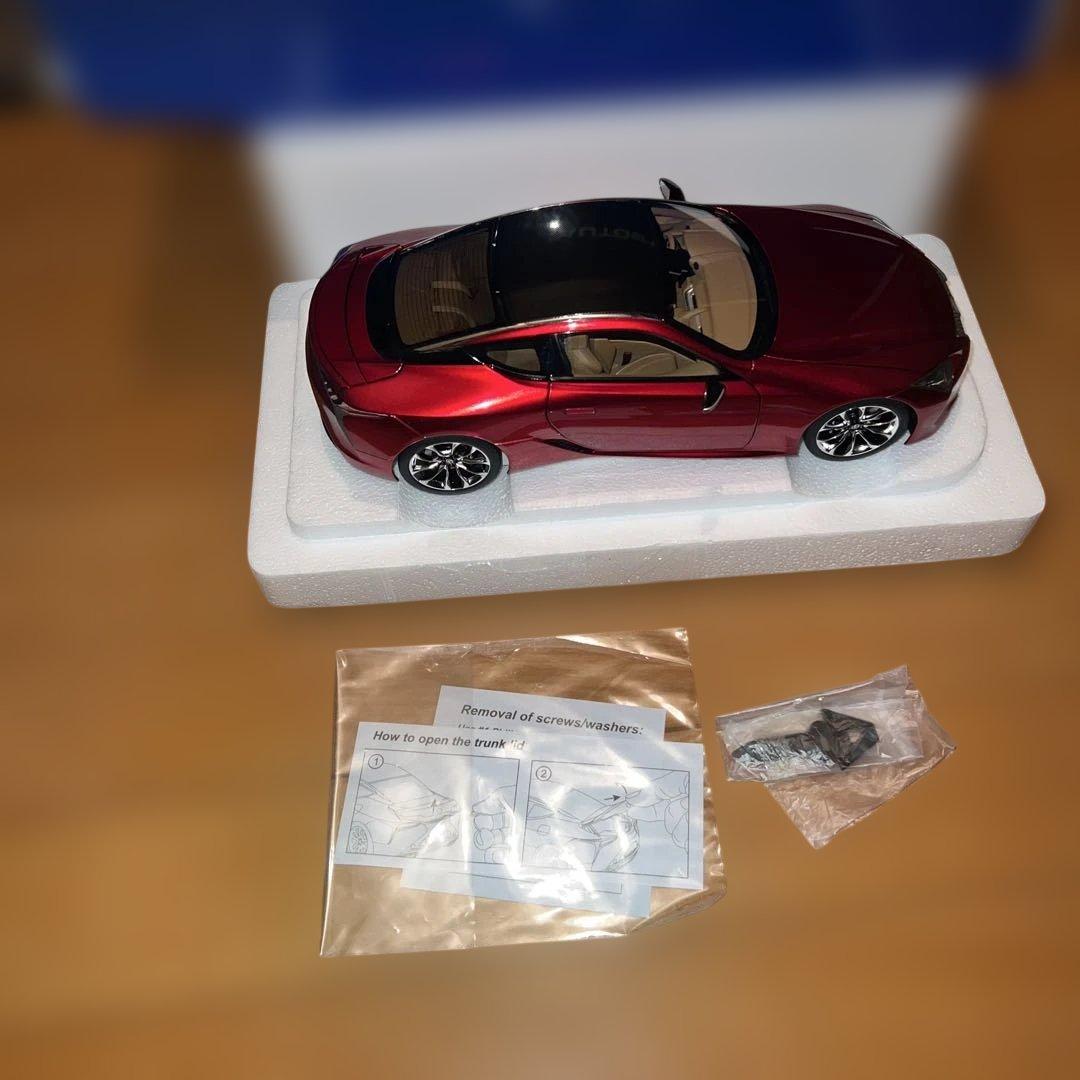 AUTOart Lexus レクサス LC500 メタリック レッド　1/18