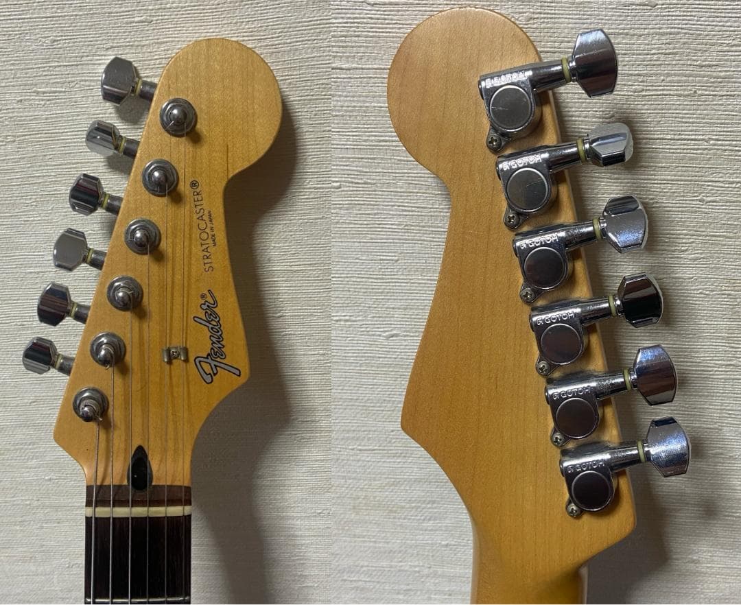 Fender Japan Stratocaster ブラック 新品弦張りたて♥