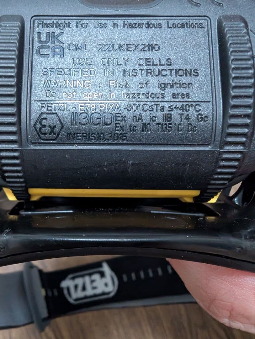 PETZL PIXA 3 ヘッドランプ 3個セット