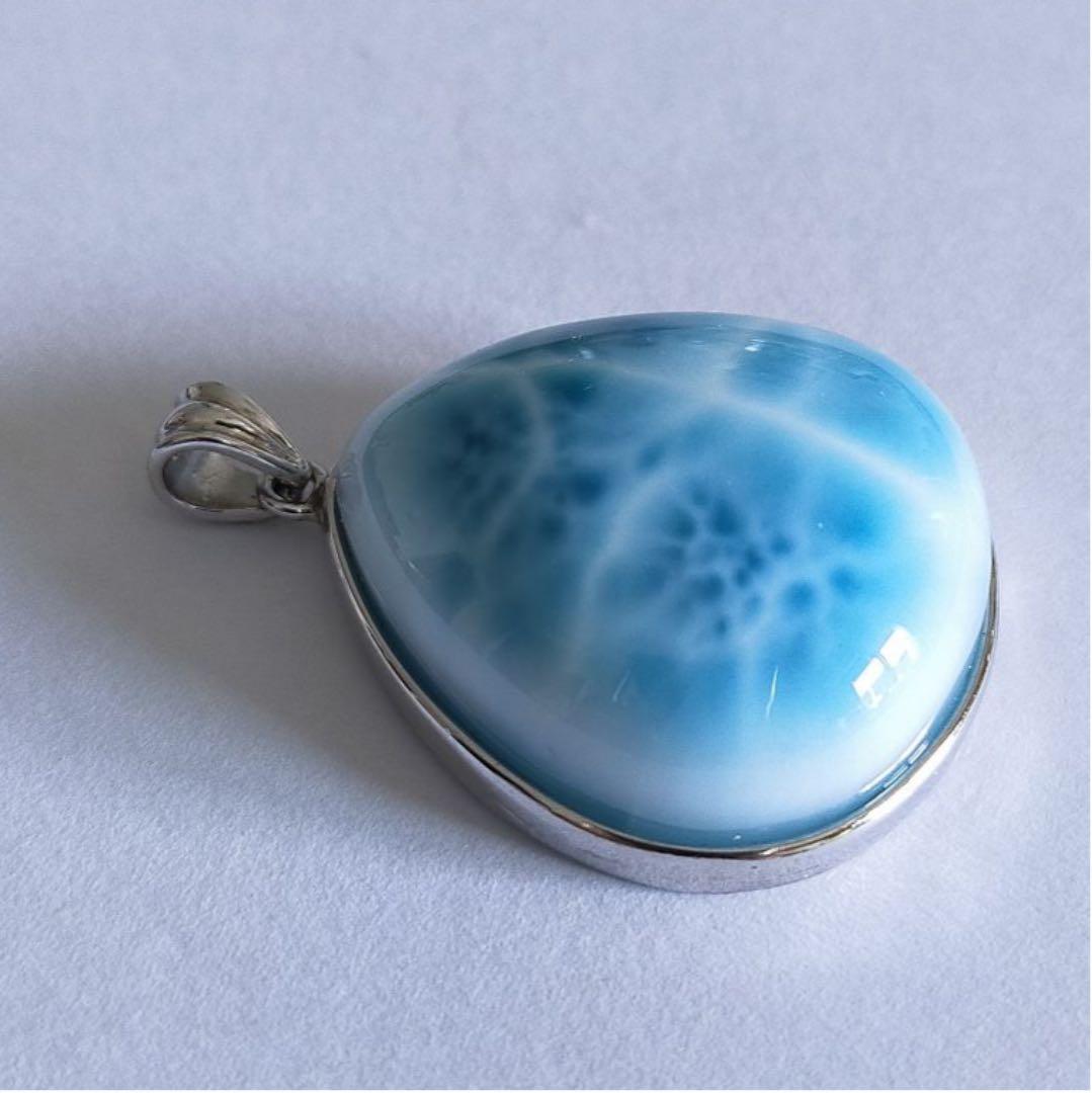 【ドミニカ共和国産】ラリマーのペンダントトップ①