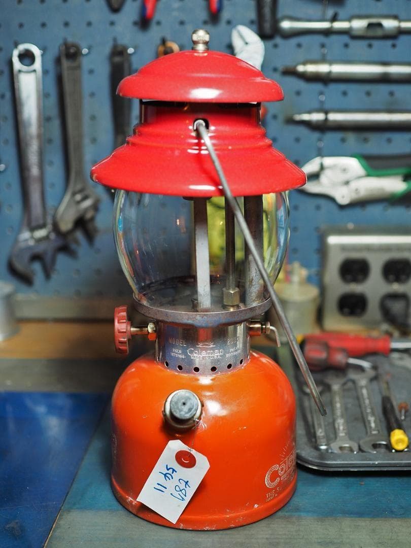 1954年11月 コールマン 200A ランタン（イエローボーダー）t87