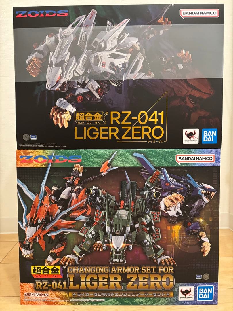 特撮 RZ-041 LIGER ZERO & CHANGING ARMOR SET
