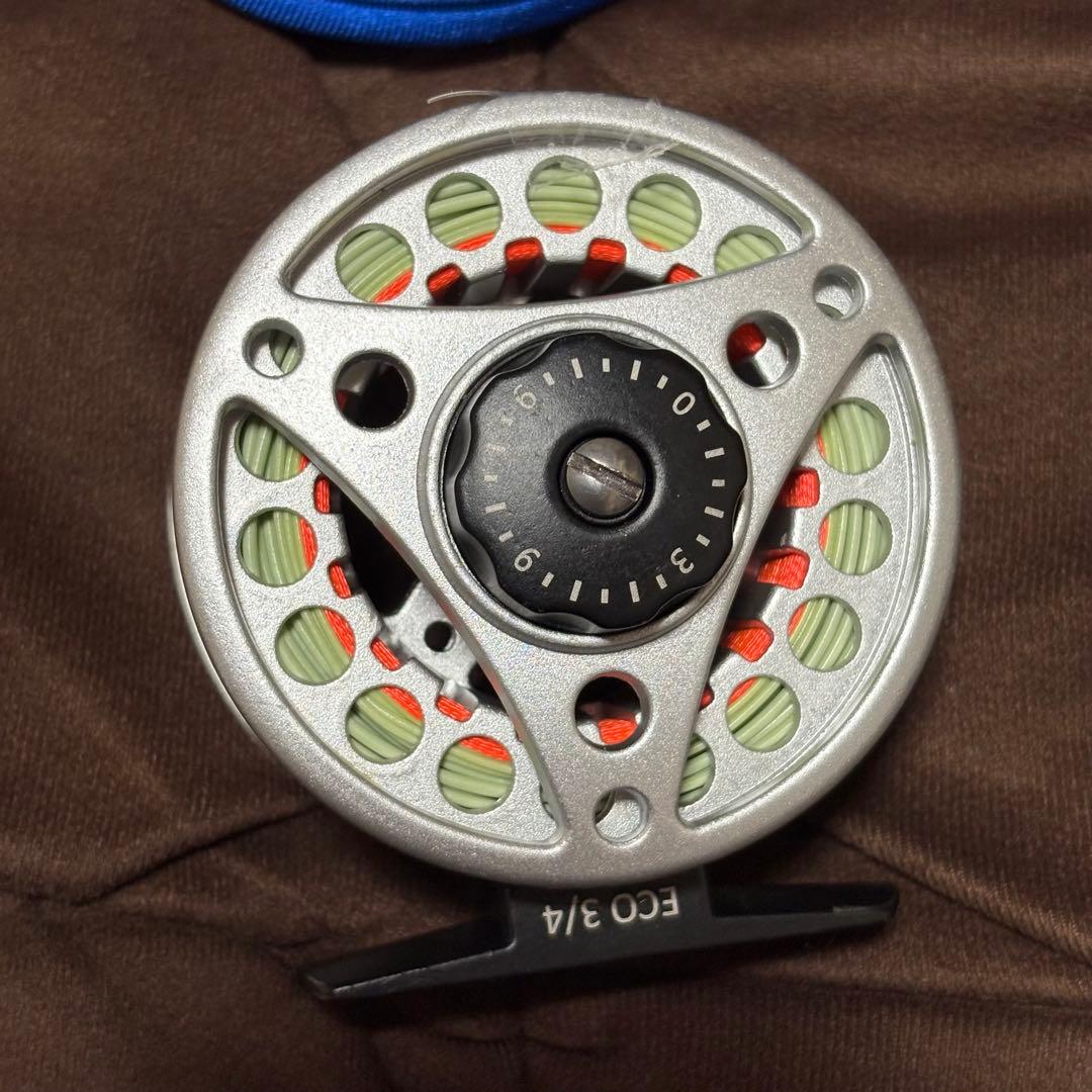 【美品】Maxcatch フライフィッシングセット 6ft 2wt