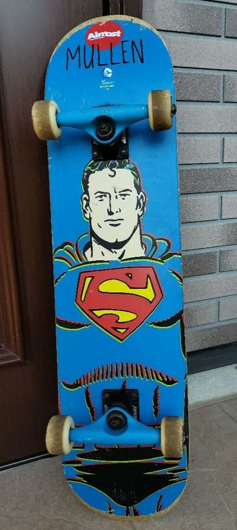 スケボー　Almost Mullen オルモストスケートボード スーパーマン