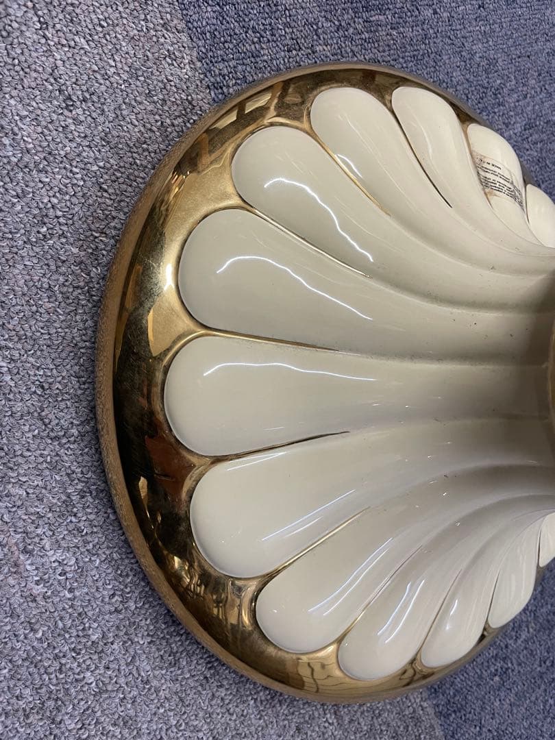 ■高級イタリア製24金Valle d'oro Patchi 花台 アンティーク