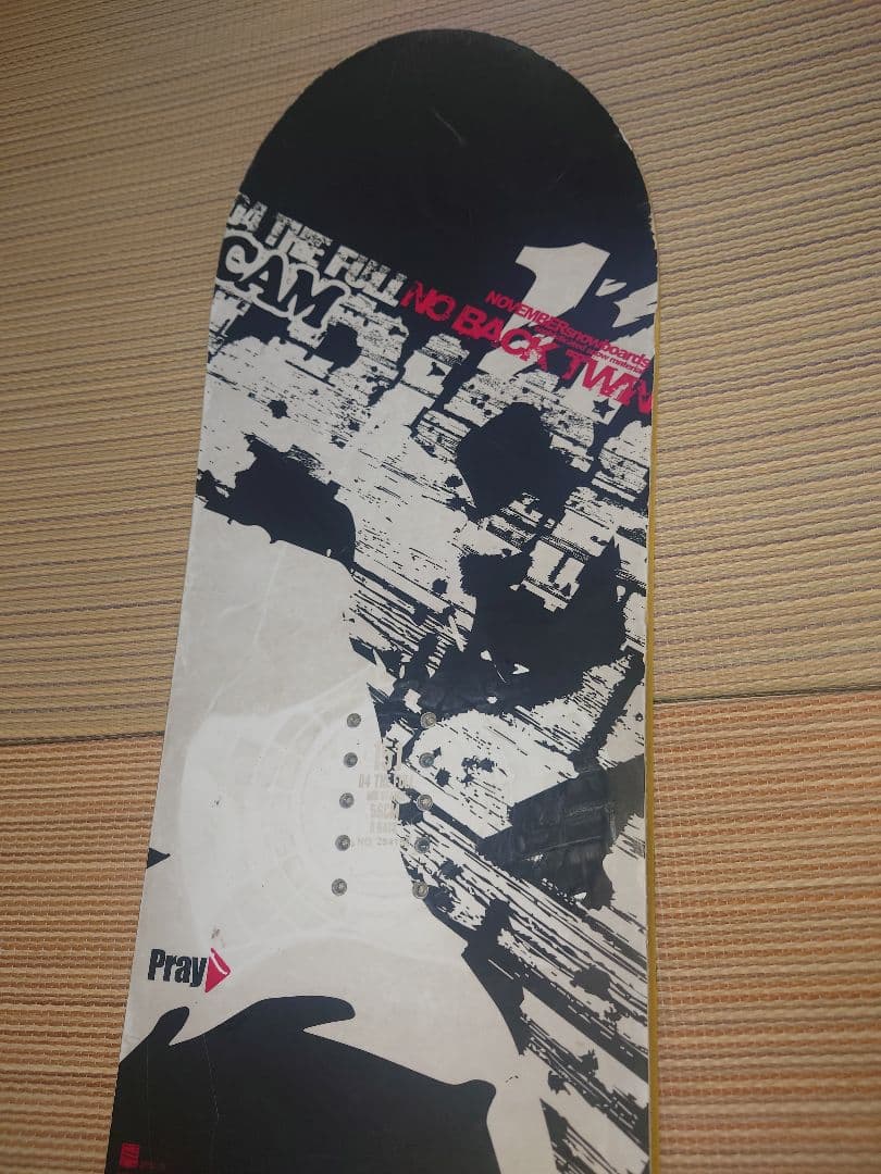 NOVEMBER スノーボード イエロー キャンパー