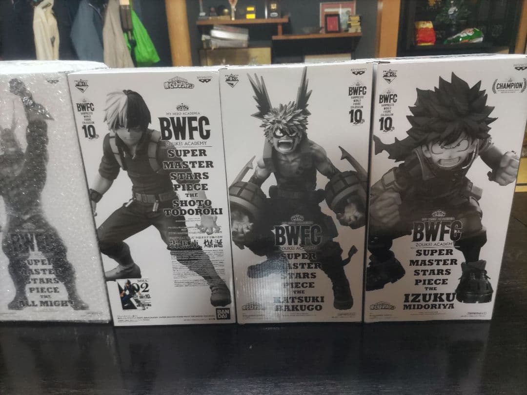 僕のヒーローアカデミア　BWFC フィギュア　オールマイト　緑谷