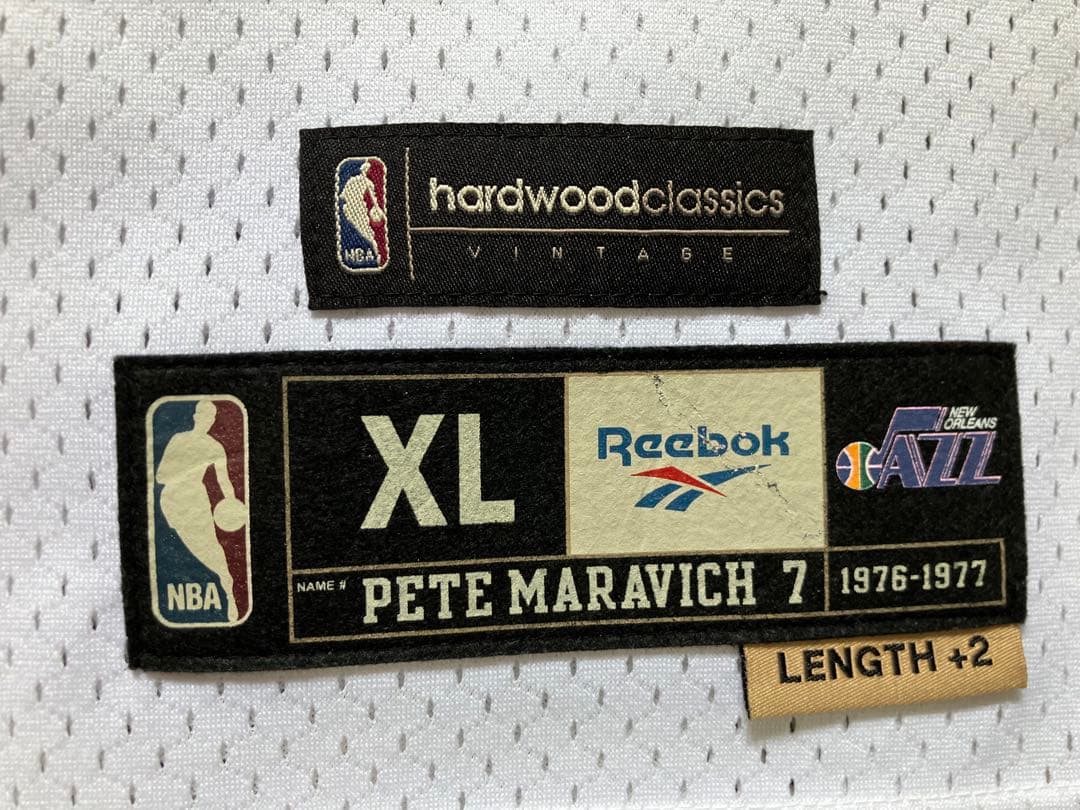 【希少品】 NBA ピート・マラビッチ JAZZ　ジャズ　ユニフォーム　ピストル