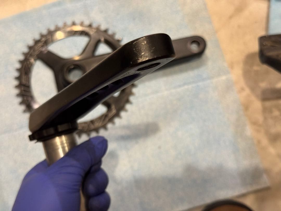 EASTON EA90 クランクセット 工具、BB、替えチェーンリング付き