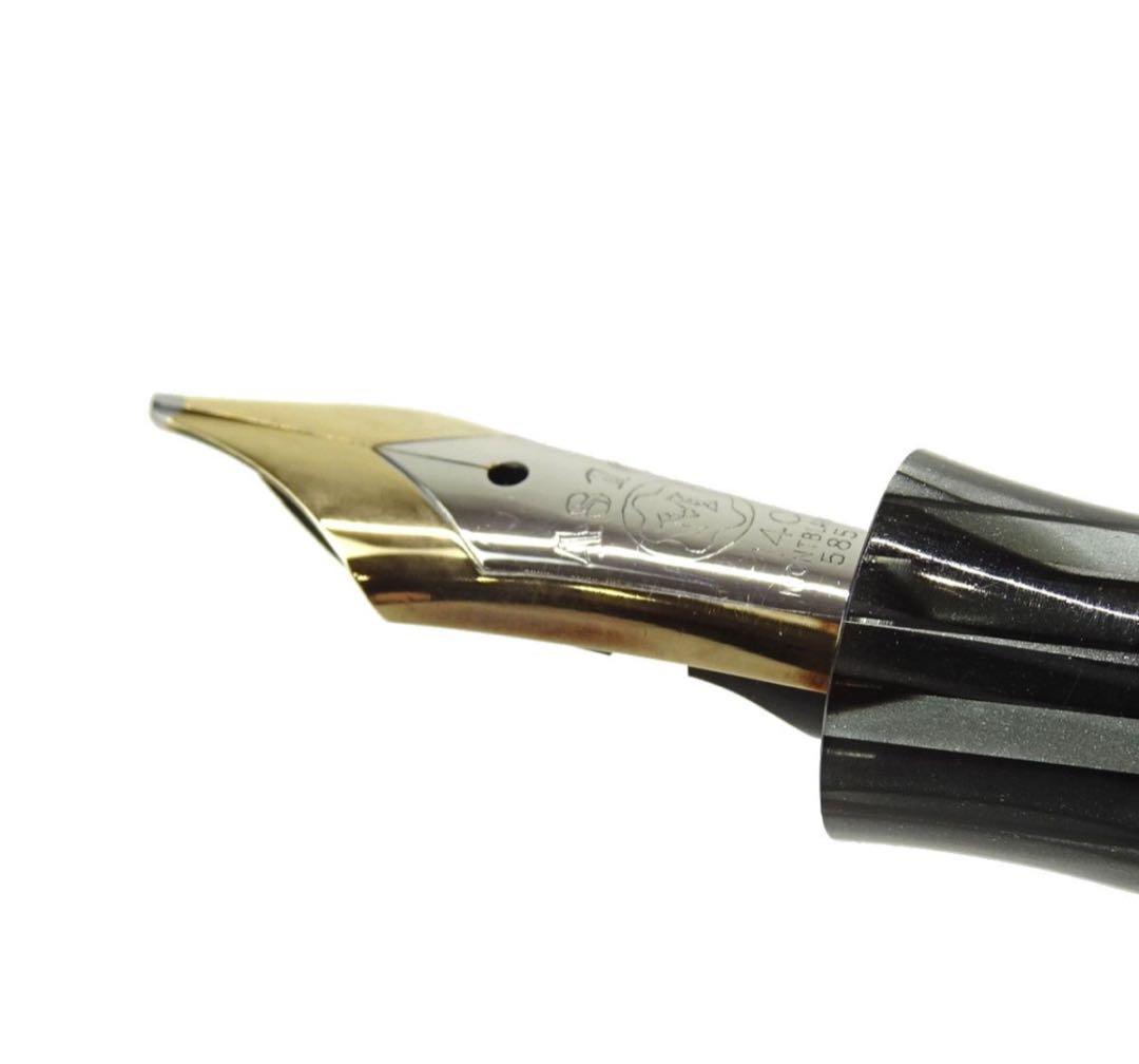 E2218 希少 モンブラン マスターピース 144 万年筆ペン先14C/585