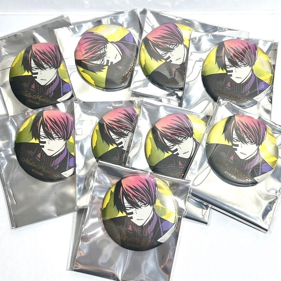 無陀野無人 桃源暗鬼 メタリック 缶バッジ 原作絵